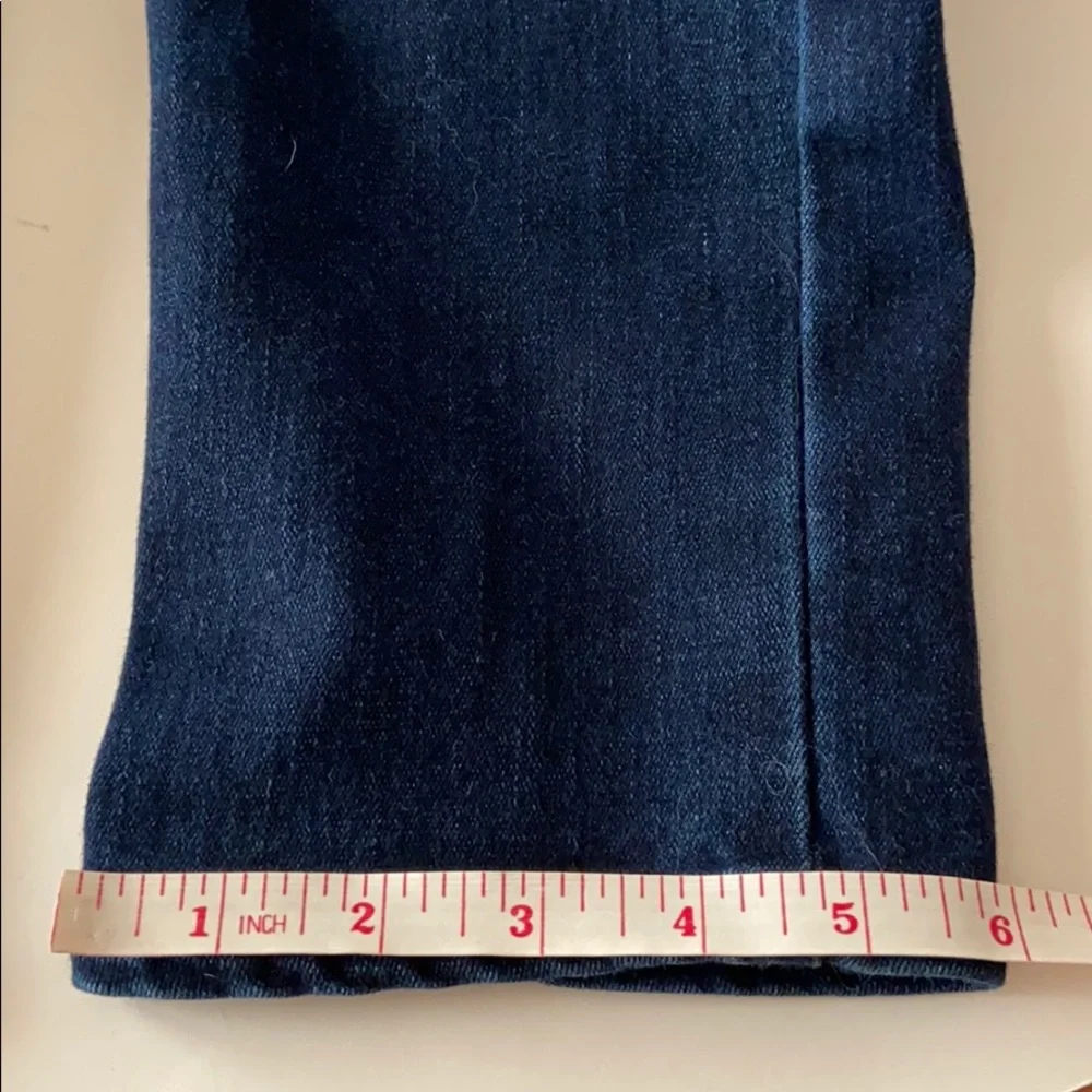 Levi’s Jeans Mid Rise Skinny Dark Blue Denim Jeans stretch sz 4 W27 L30 - Picture 13 of 16